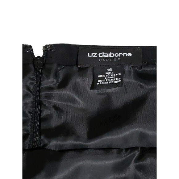 Liz Claiborne Animal Leopard Print Pencil Skirt - Size 16 - Picture 4 of 7